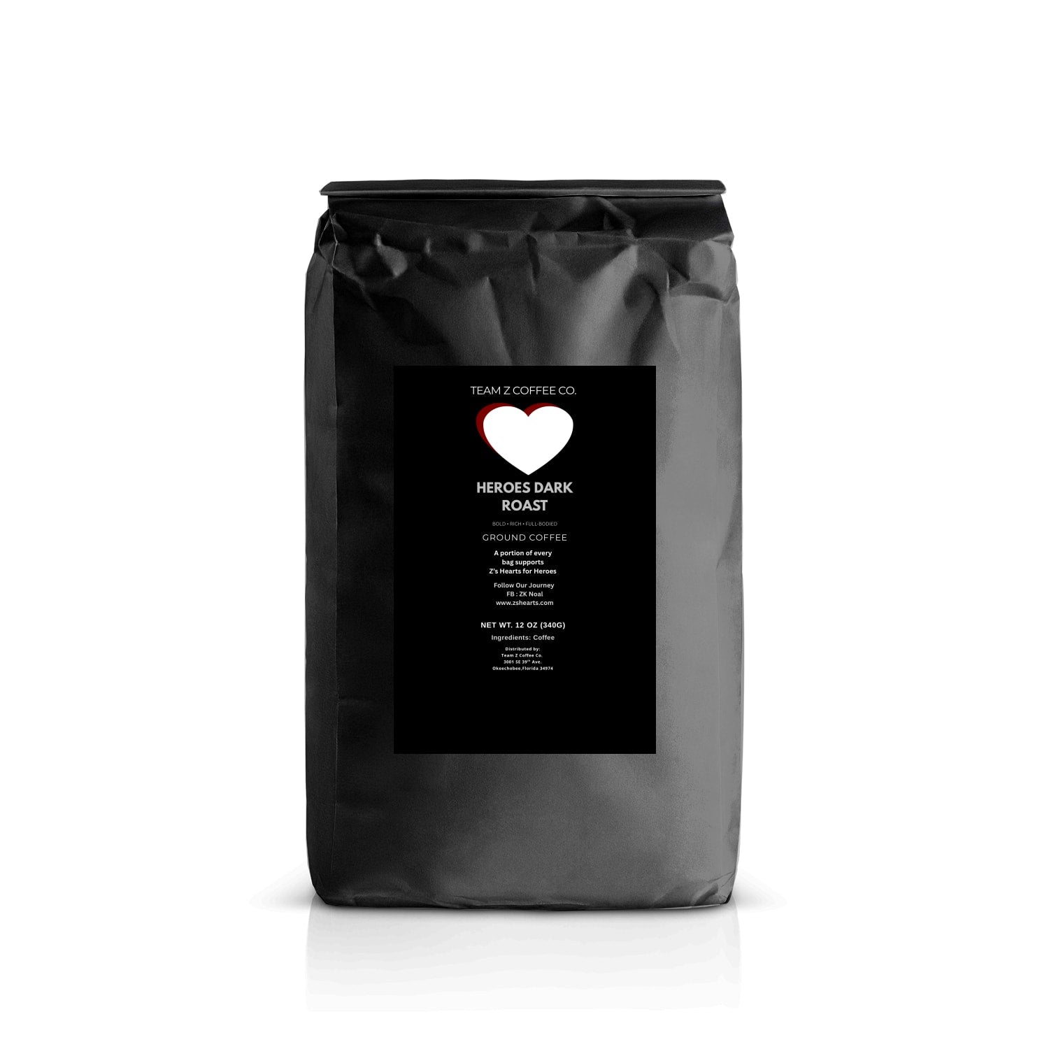 Heroes Dark Roast Coffee